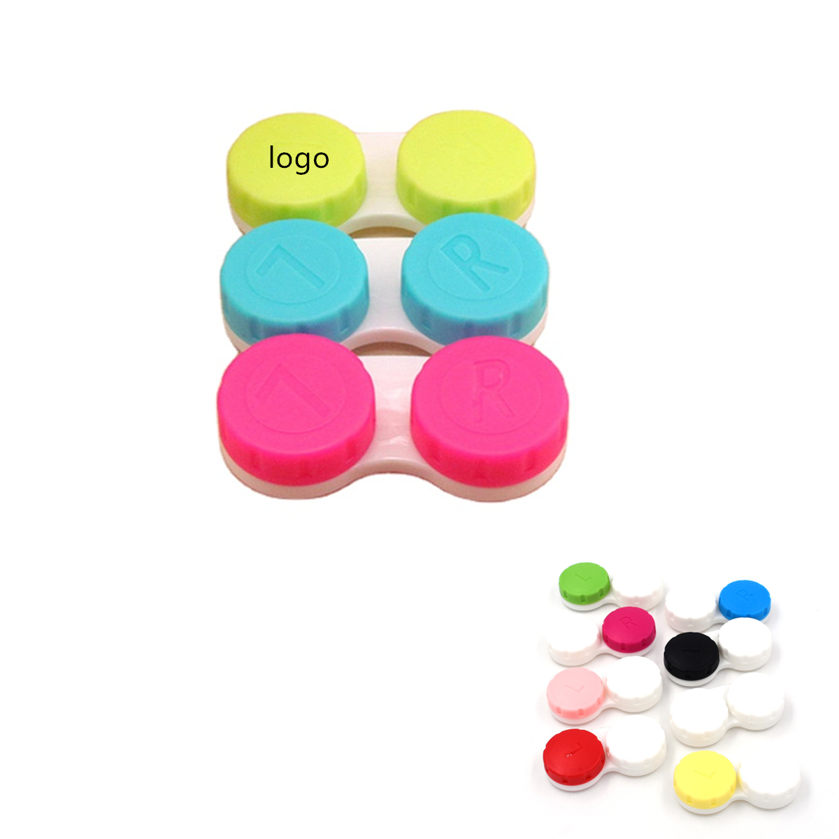 Colorful Contact Lens Case Box Holder 2