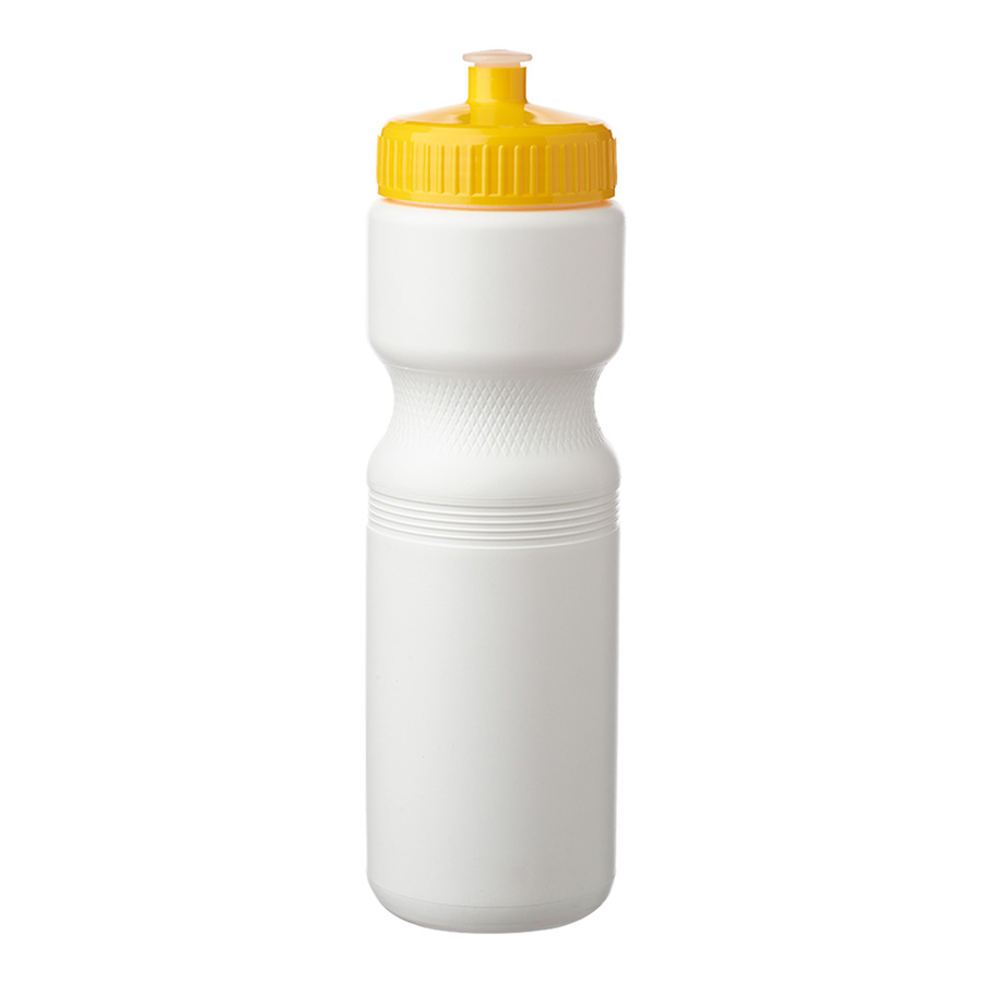 Plastic Water Bottles with Color Push Cap 28 oz. 15