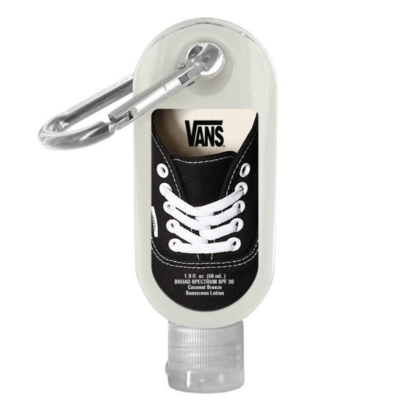 1.9 oz. SPF 30 Sunscreen in Clear Bottle with Carabiner 35