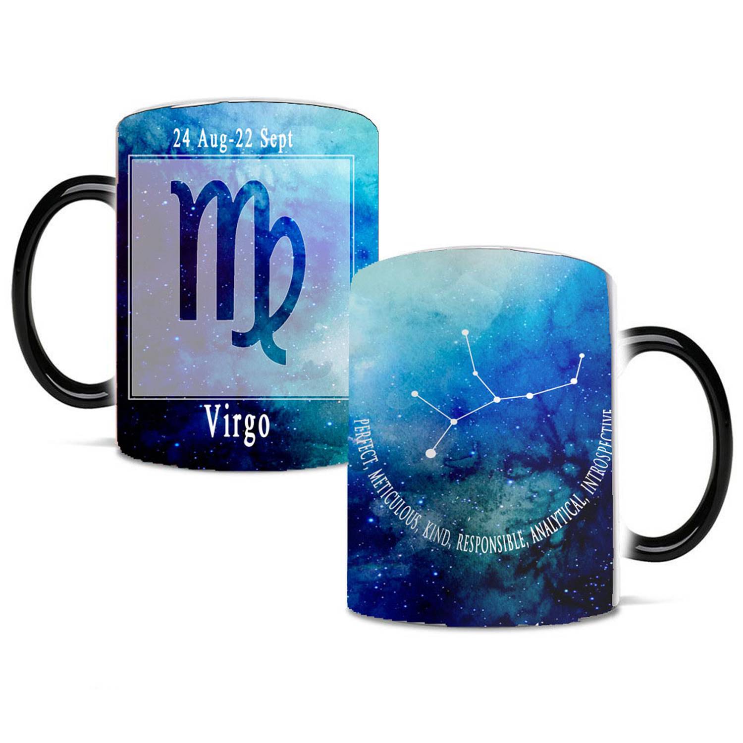 12oz Color-Changing Ceramic Zodiac Mug – Star Sign Cup 8