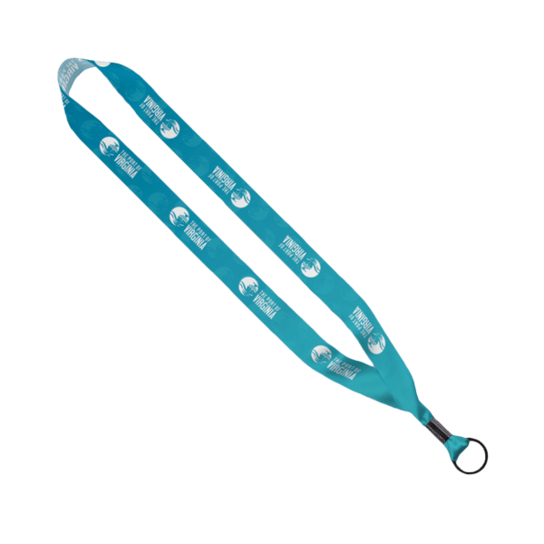 7/8" Dye-Sublimated Satin Ribbon Lanyard 4