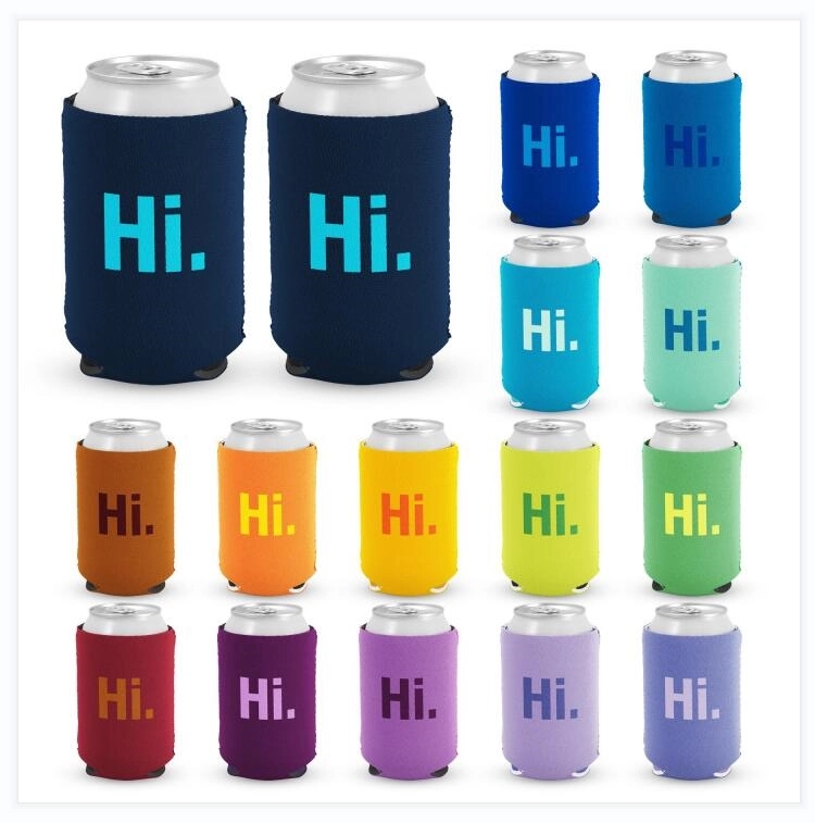 Can Cooler Holder, custom koozie with logo imprint 4