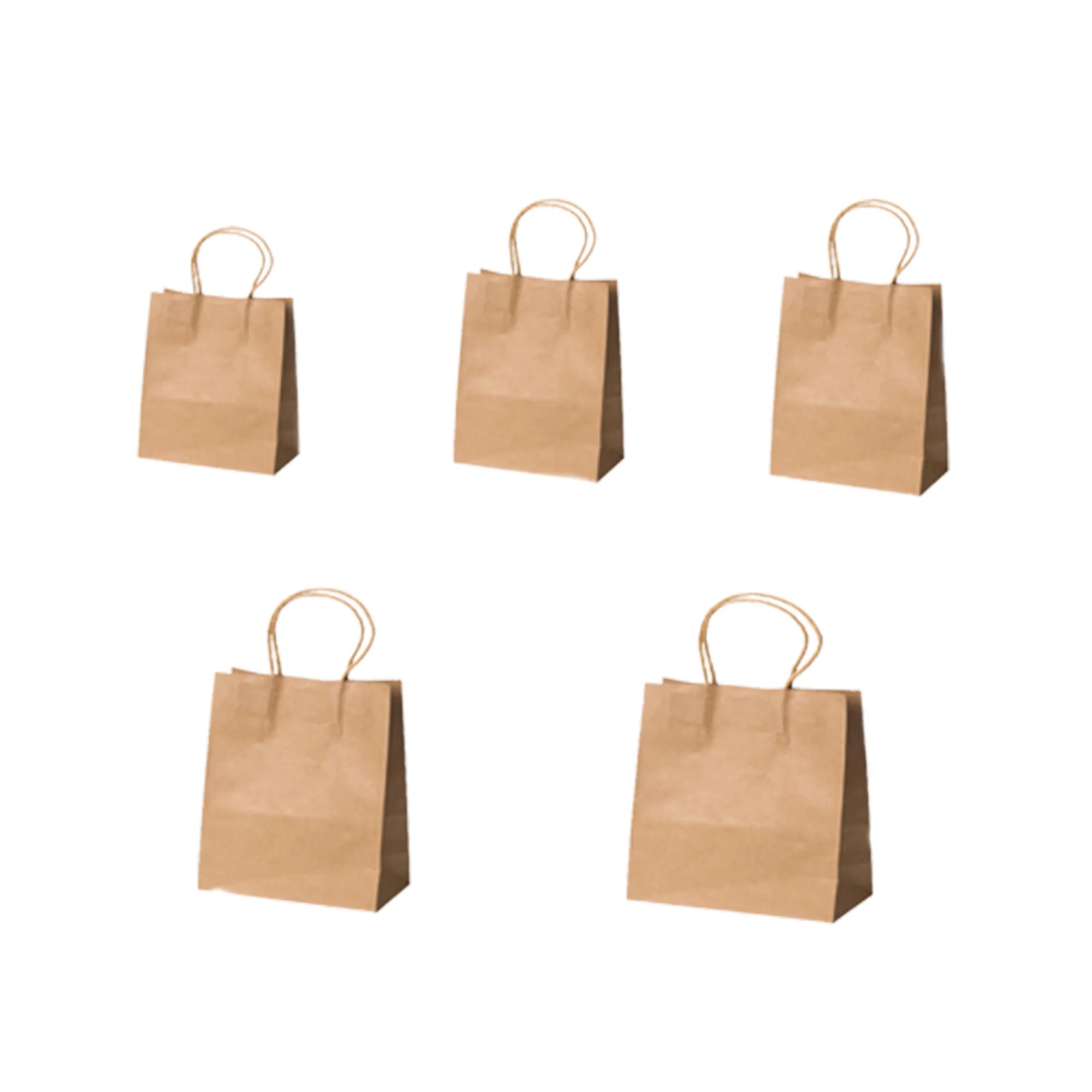 Kraft Paper Shopper Tote Bag 2