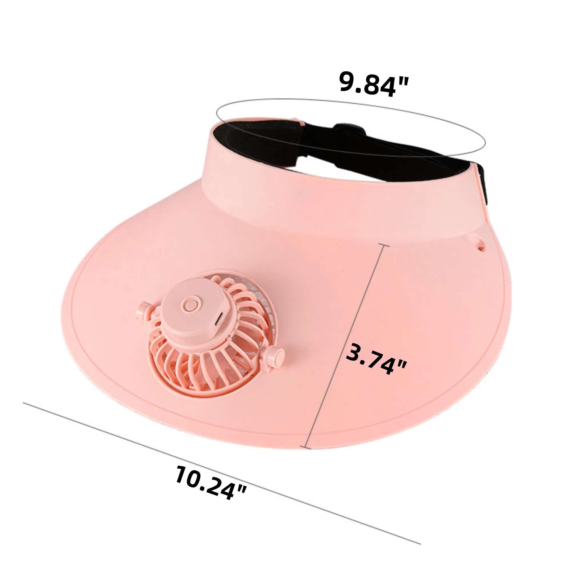 Sun-Shade Sun-Protection Fan Charging Hat 4