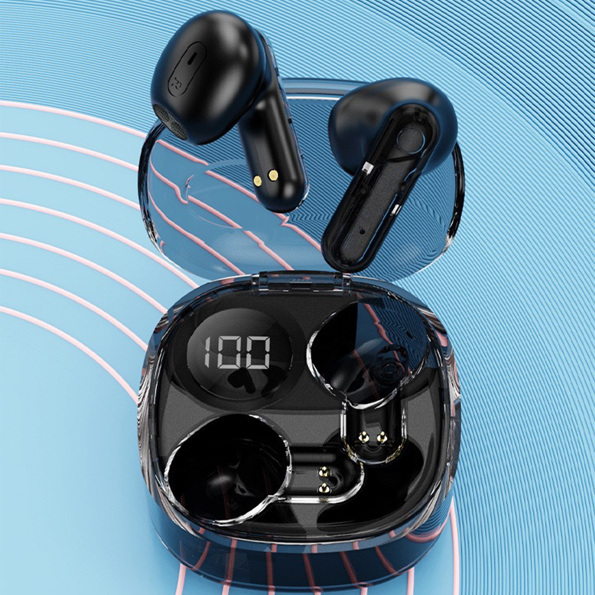 Transparent Wireless Bluetooth Headset 7