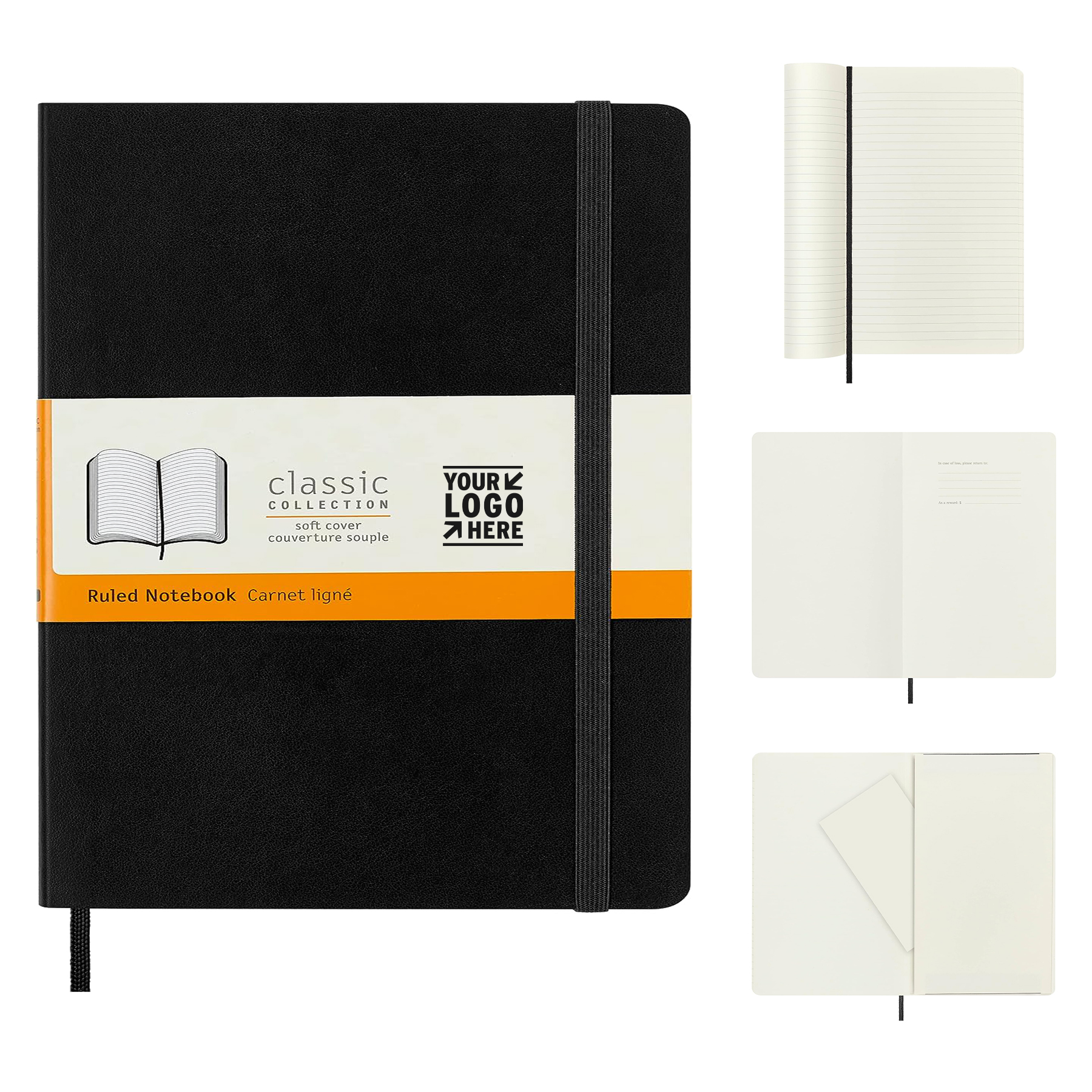 5" x 8.25" 96 Sheets Classic Notebook 2