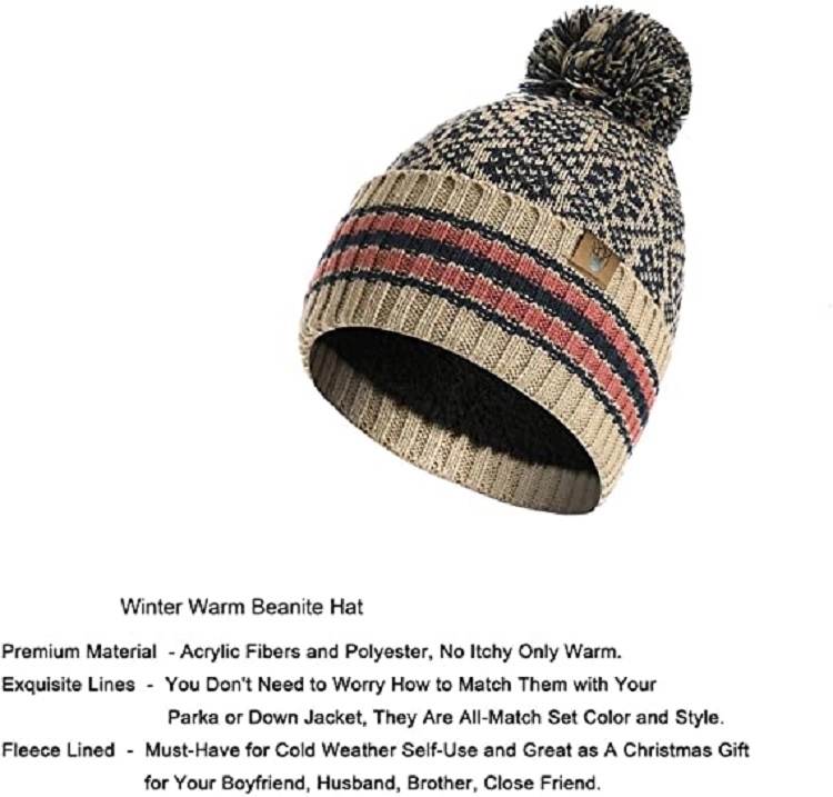 Winter Hats Scarf Gloves 3