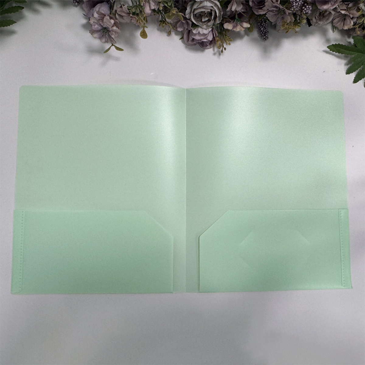 Folders With Pockets PP Plastic Office 7