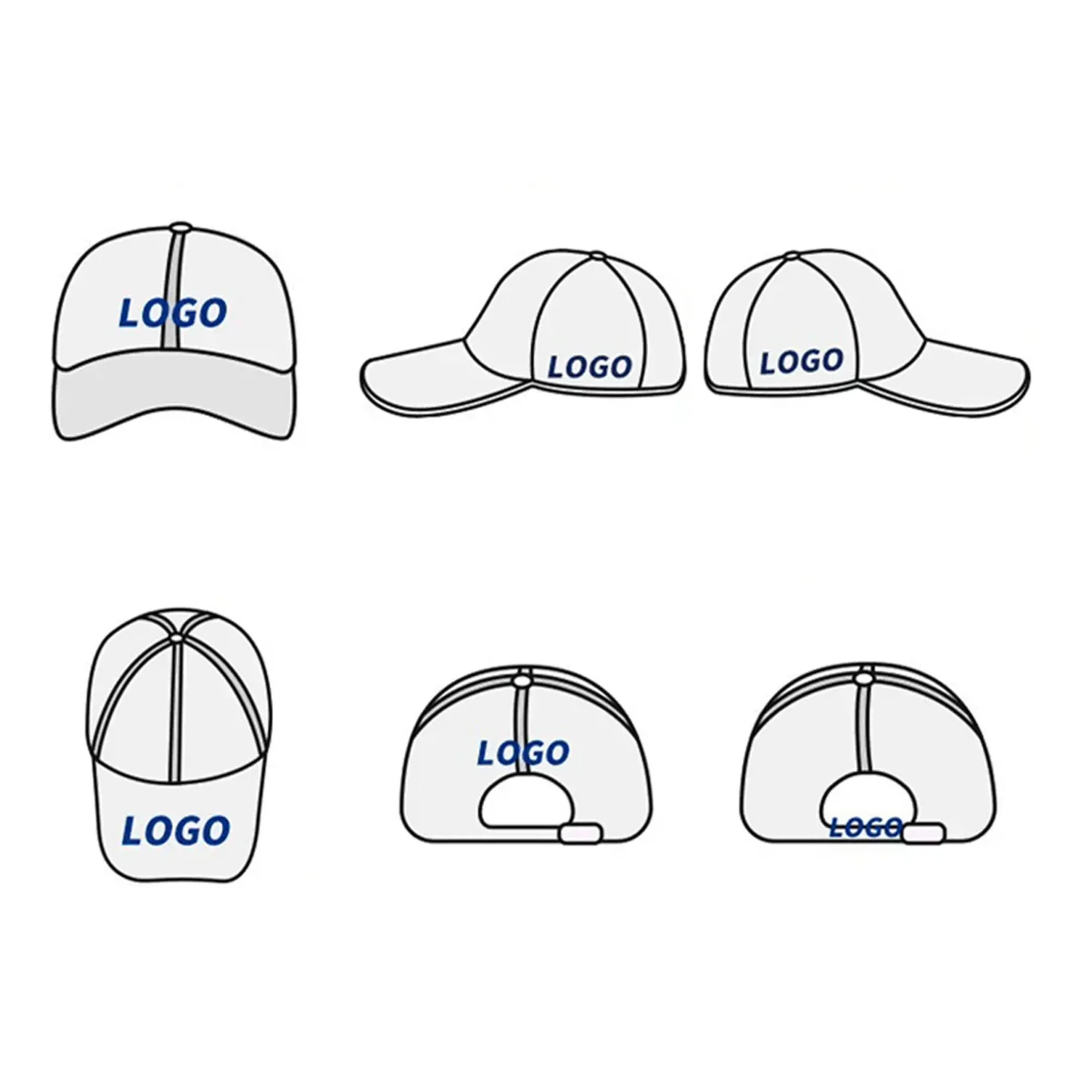 Adjustable Breathable Mesh Trucker Hat 2