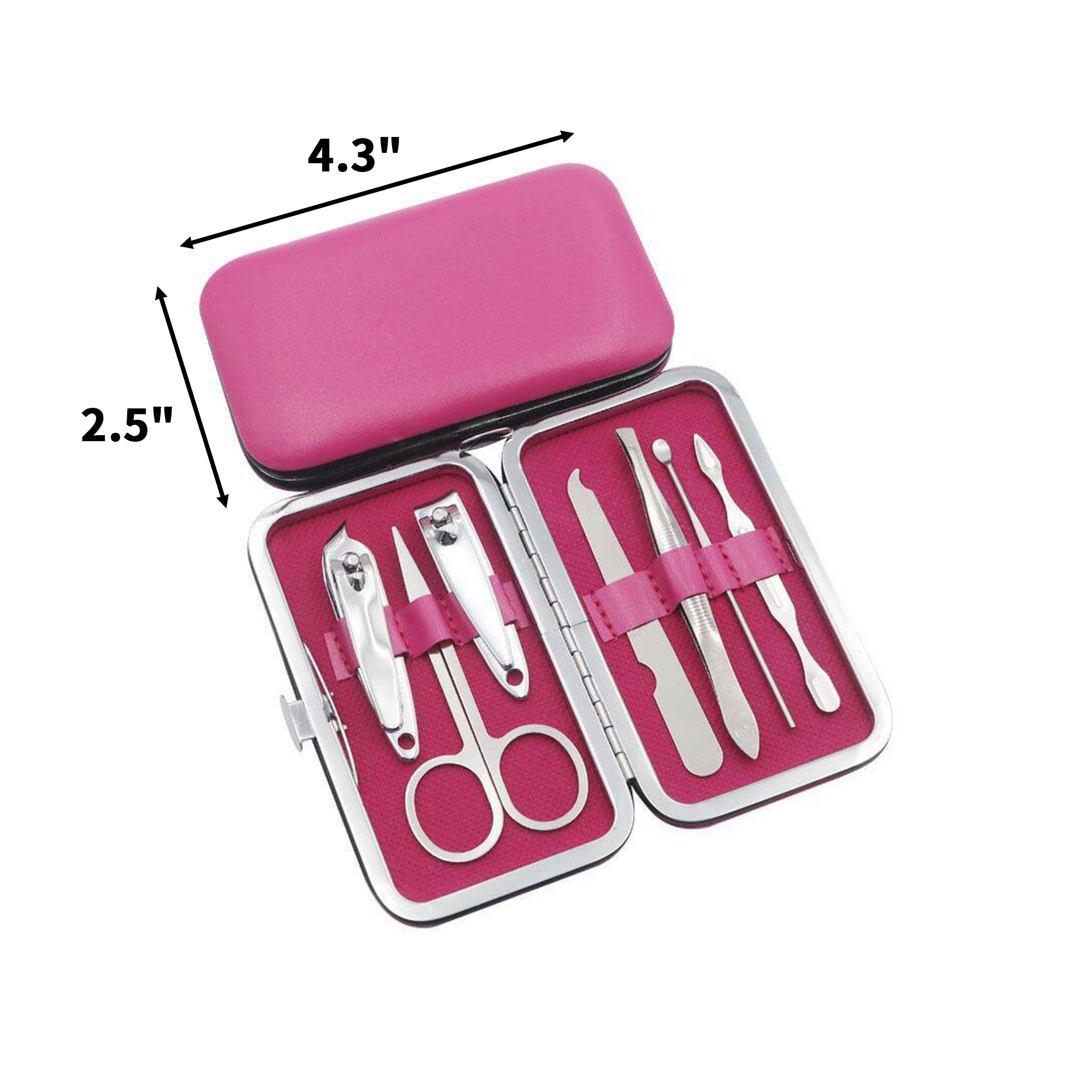 Stainless Steel Manicure Kit Seven Piece Set 5