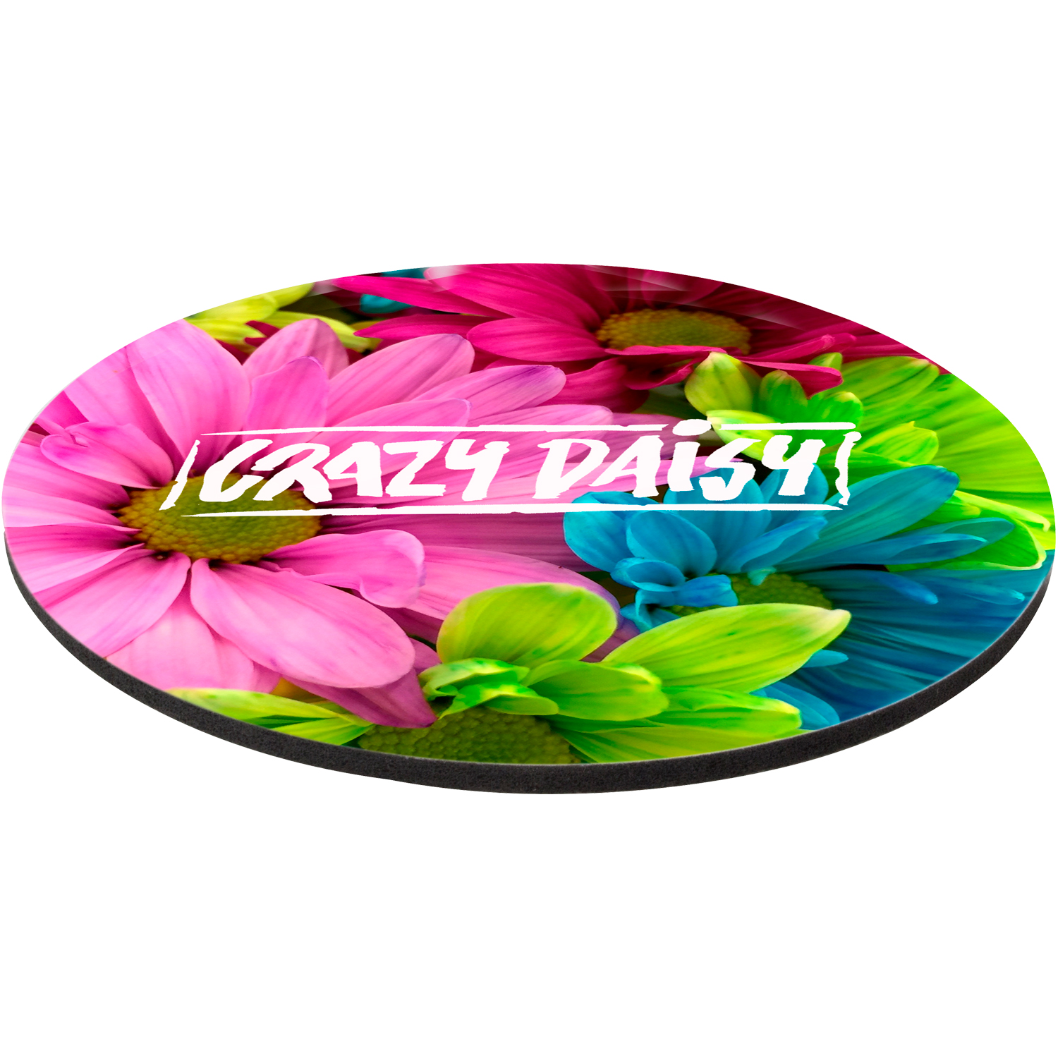 8" Rd 1/4" Thick Full Color Soft Mouse Pad 2