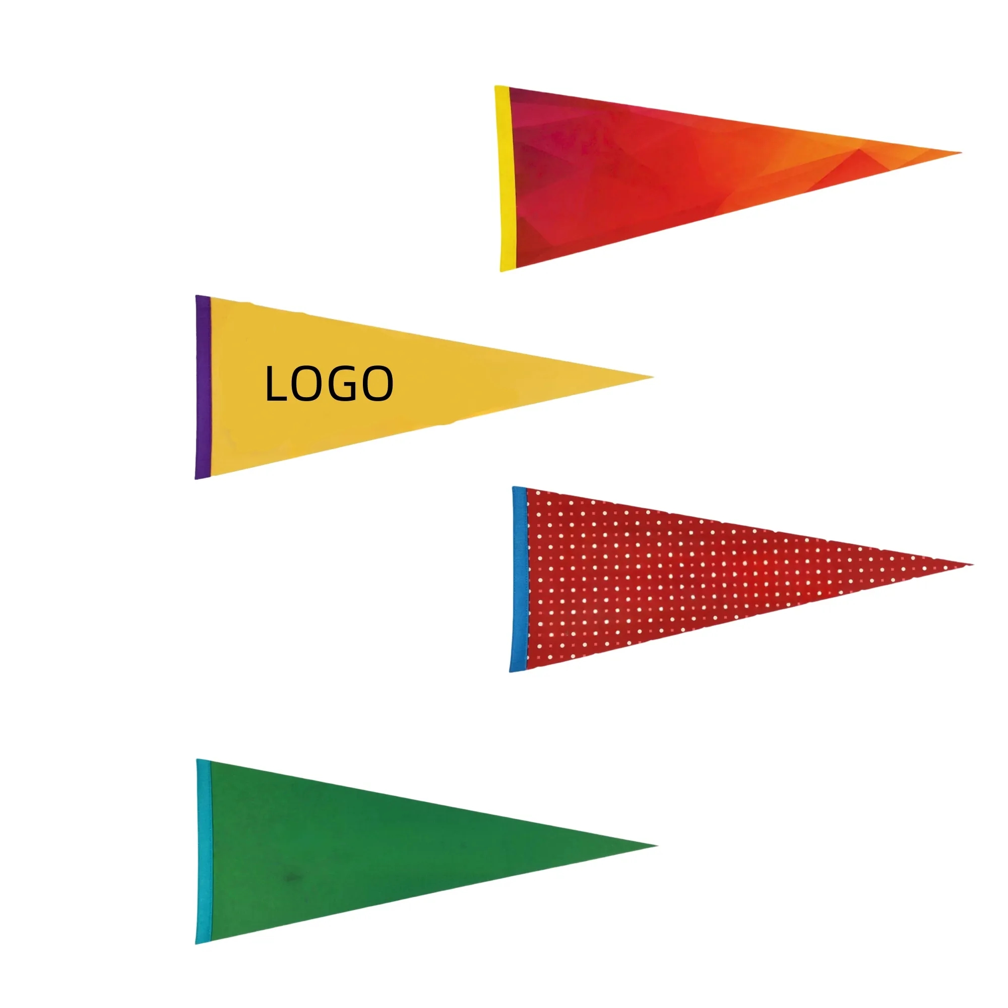 Felt Triangle Flag 2