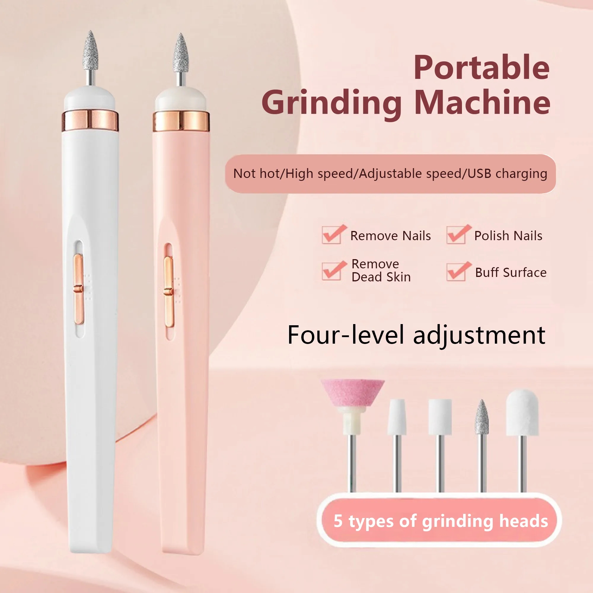 Professional Portable Electric Nail File Kit 2