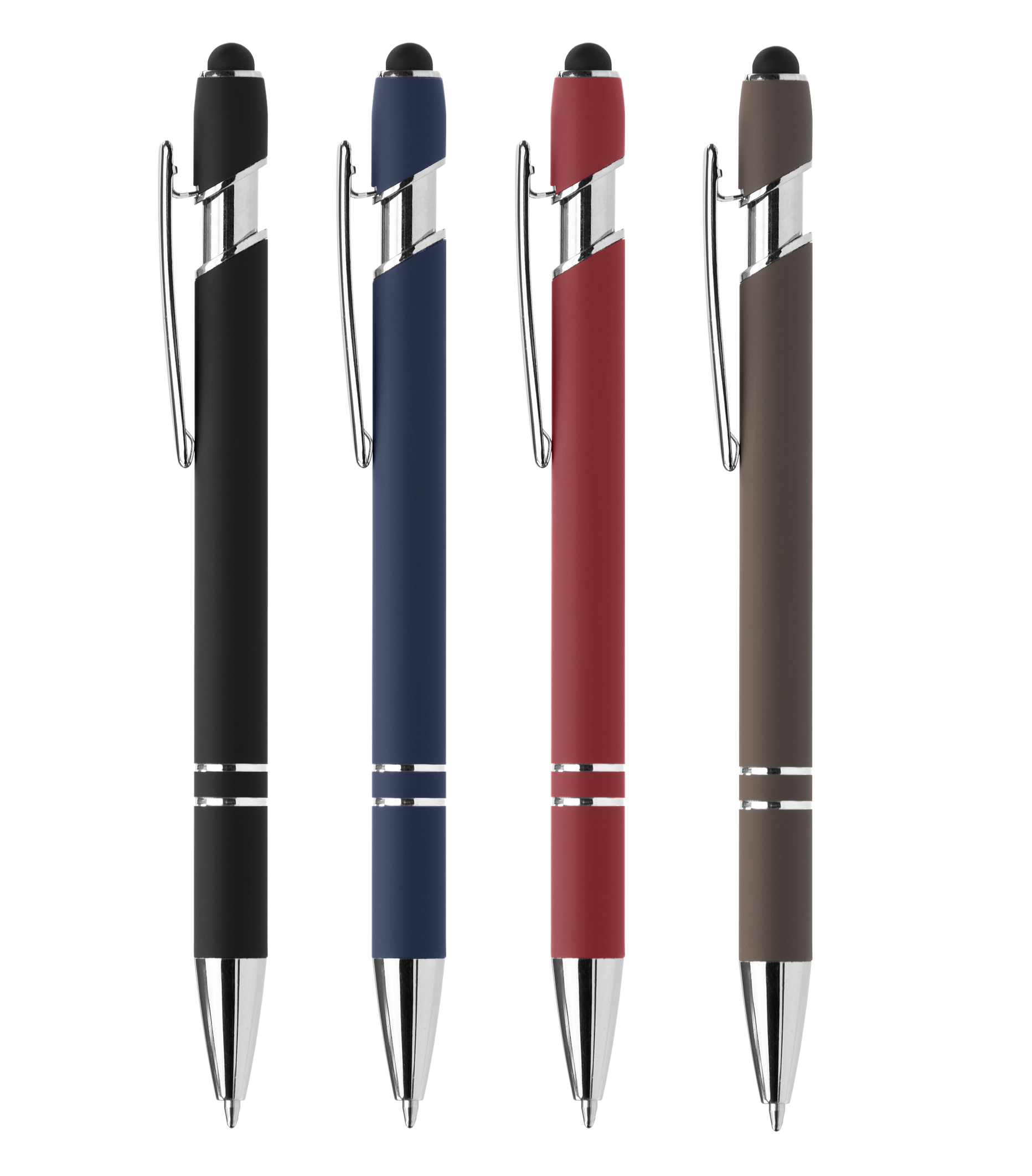 Ellipse Softy Recycled Aluminum Pen w/ Stylus + Anti-Fraud Ink 13