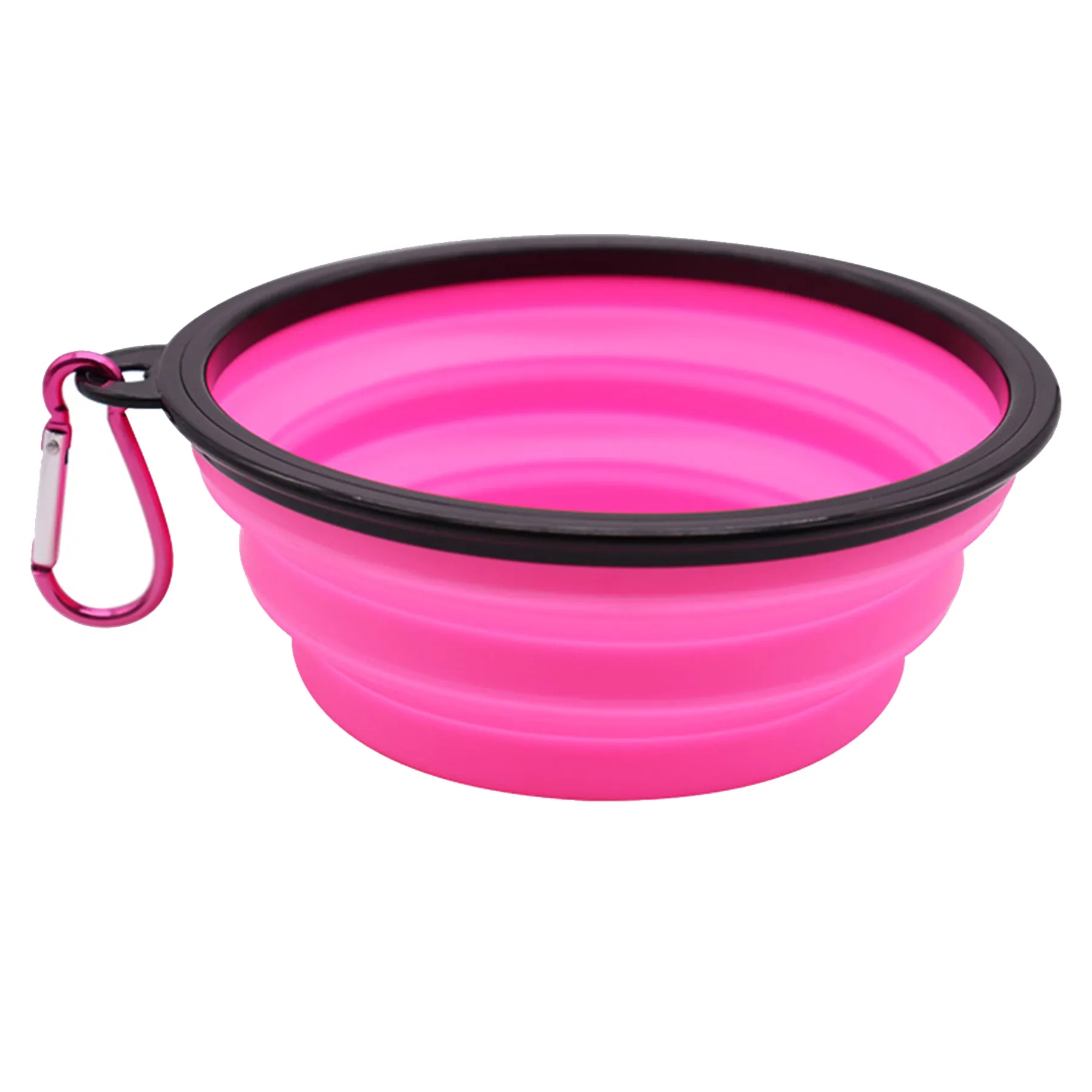 Collapsible Dog Bowl With Carabiner 4