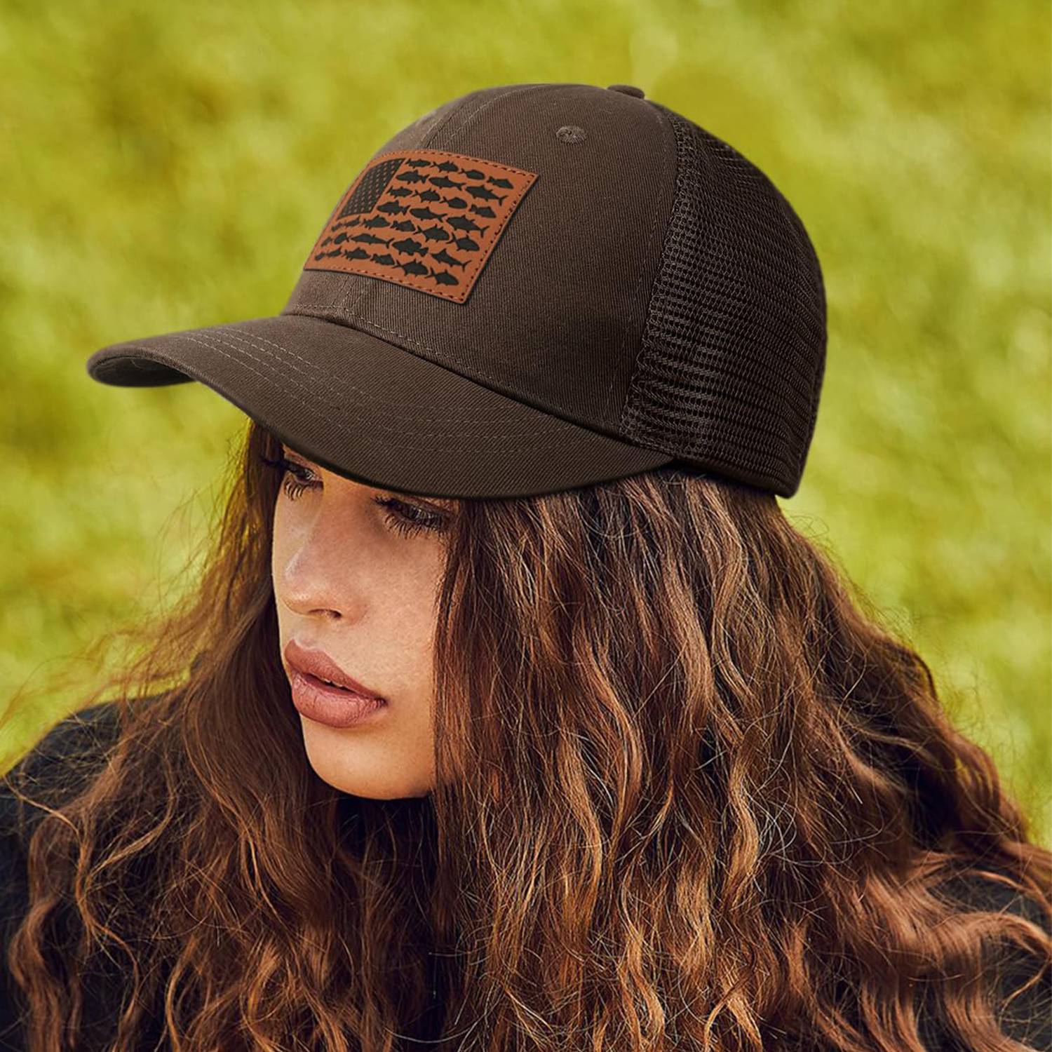 Cotton Mesh Baseball Cap 5