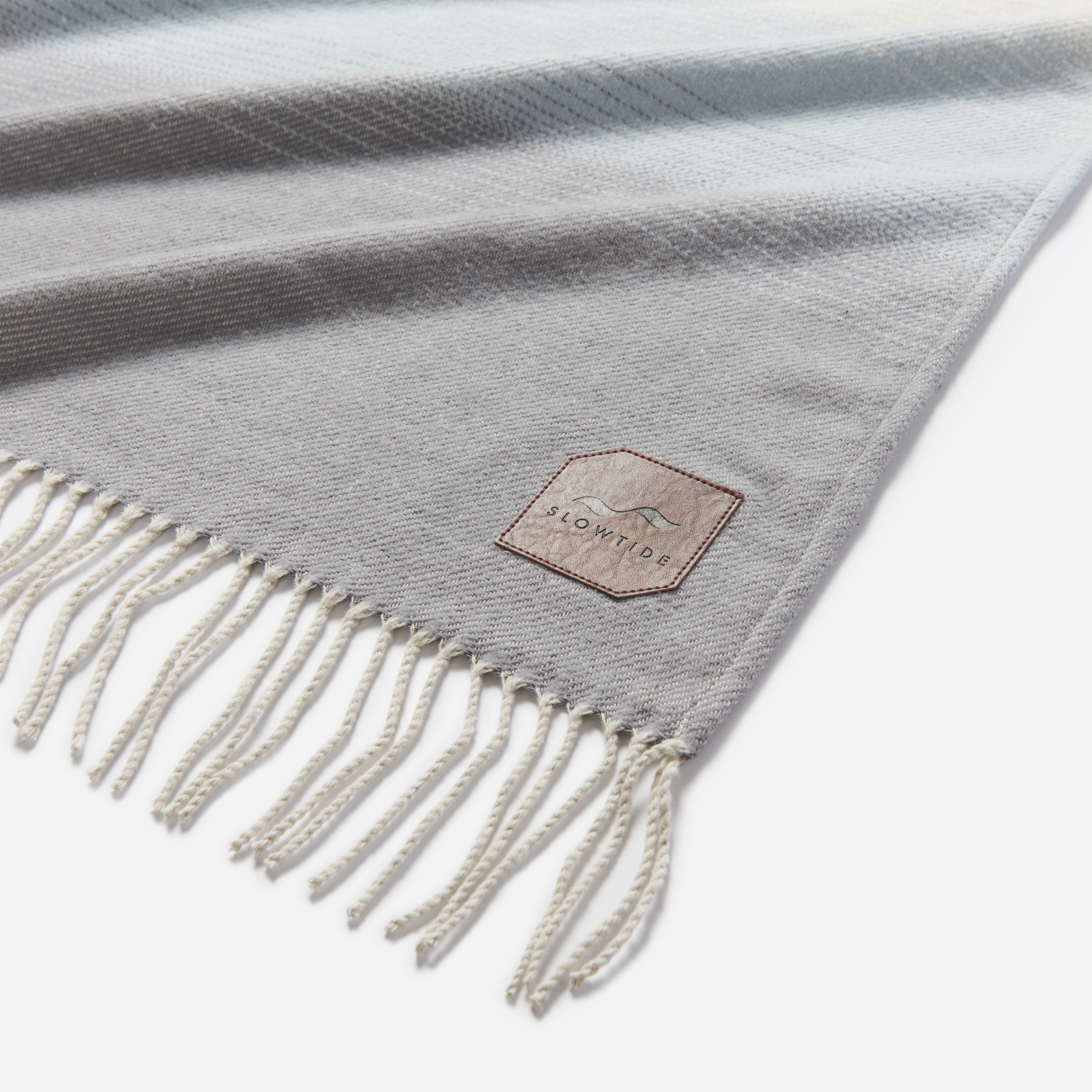 Slowtide® Brushed Cotton Throw Blanket 1