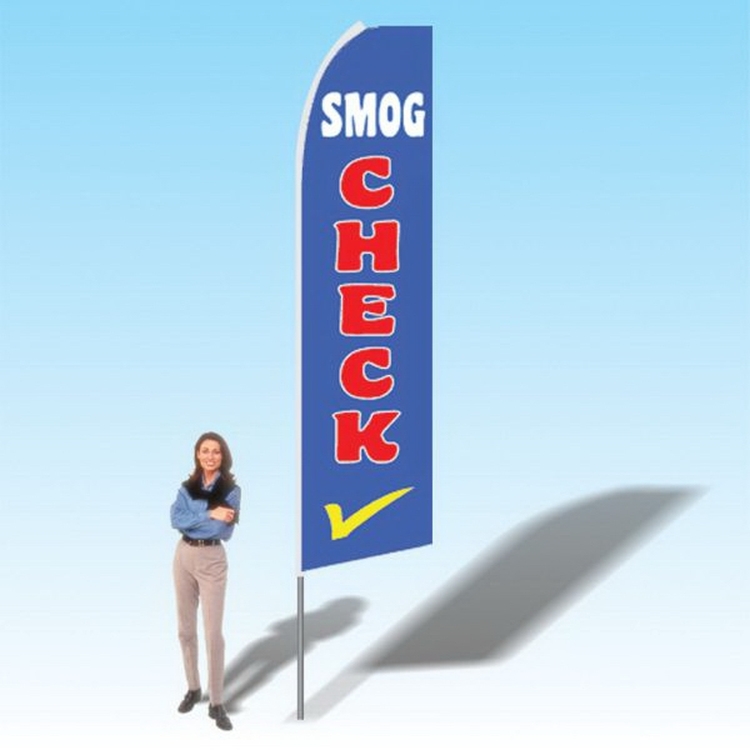 15FT Smog Check New Advertising Banner Flag 2