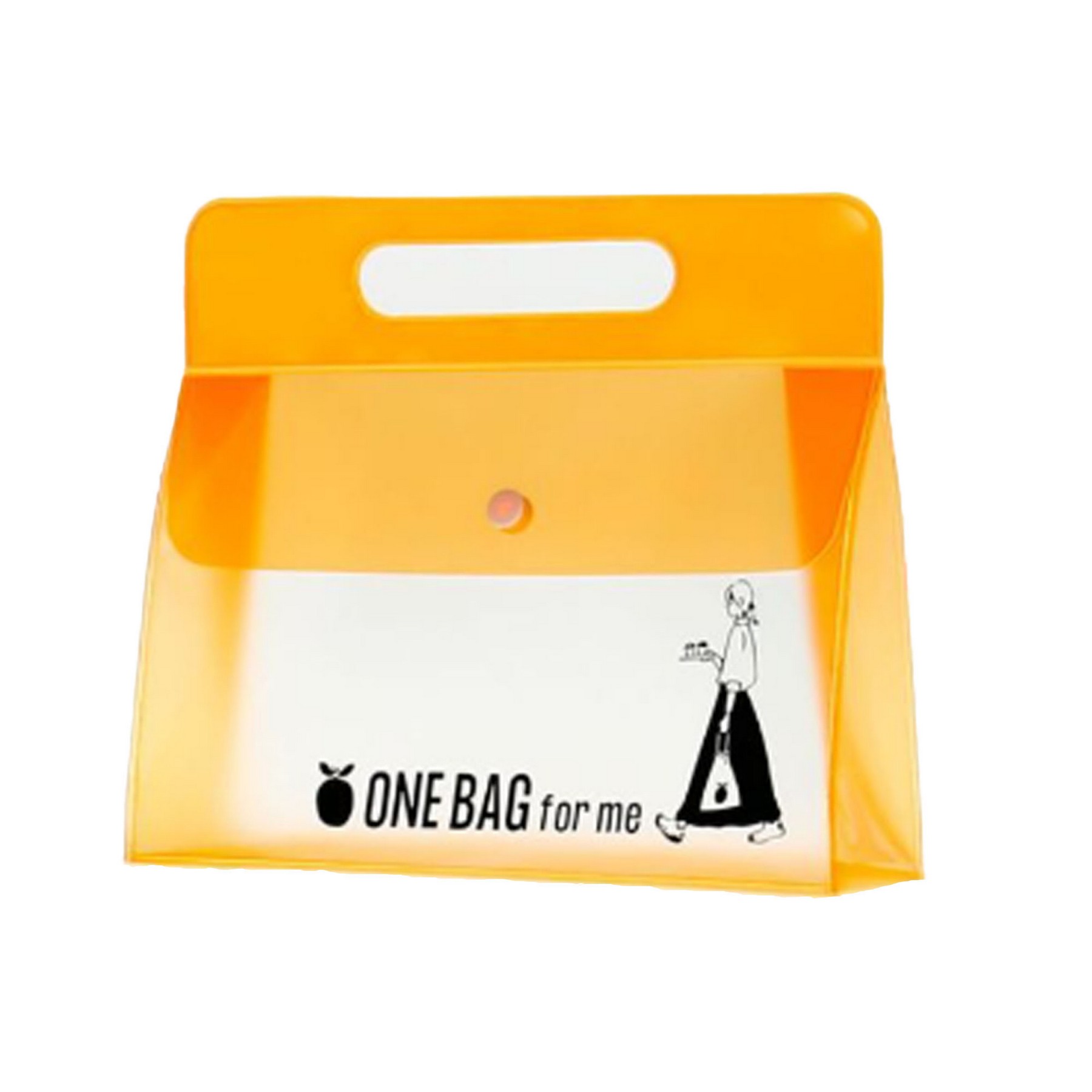 Transparent Tote Button Bag 2