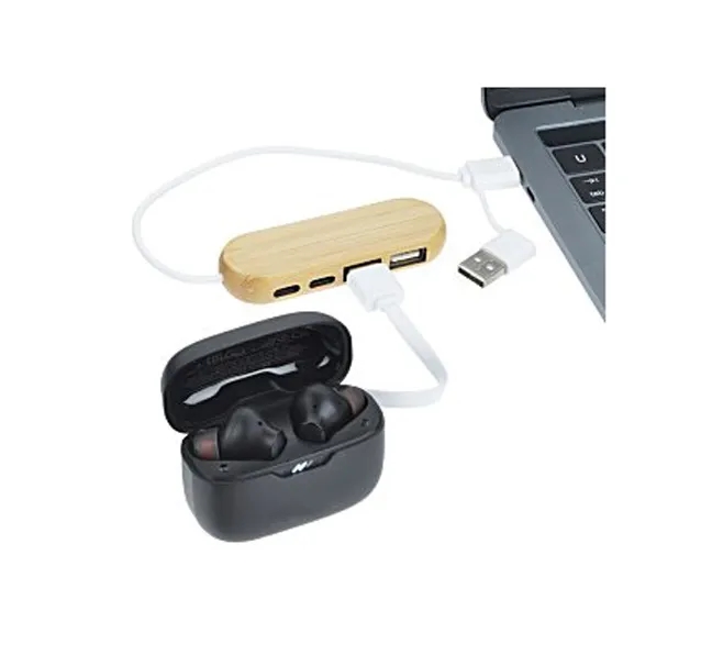 Bamboo Multifunctional Usb Flash Drive 4