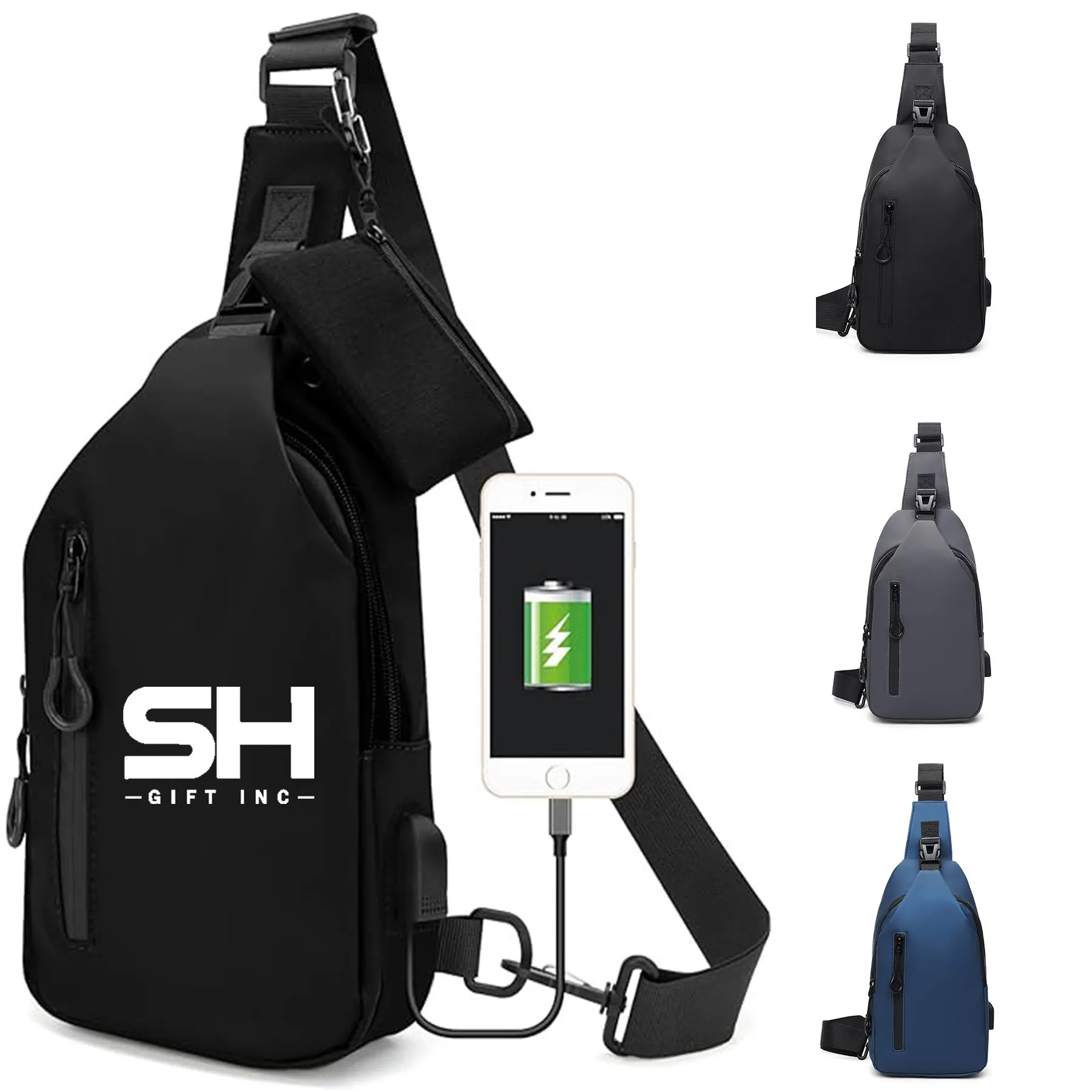 Crossbody Sling Bag with Coin Wallet 2
