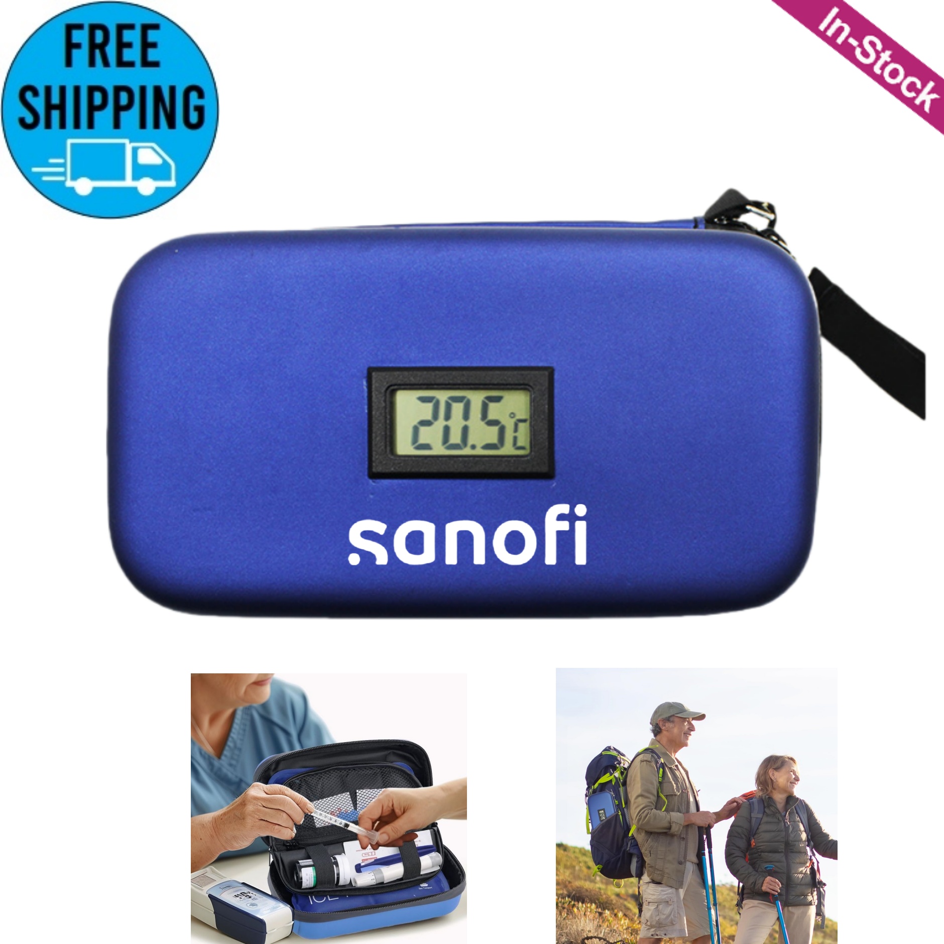 Insulin Cooler Travel Case with LCD Digital Display 2