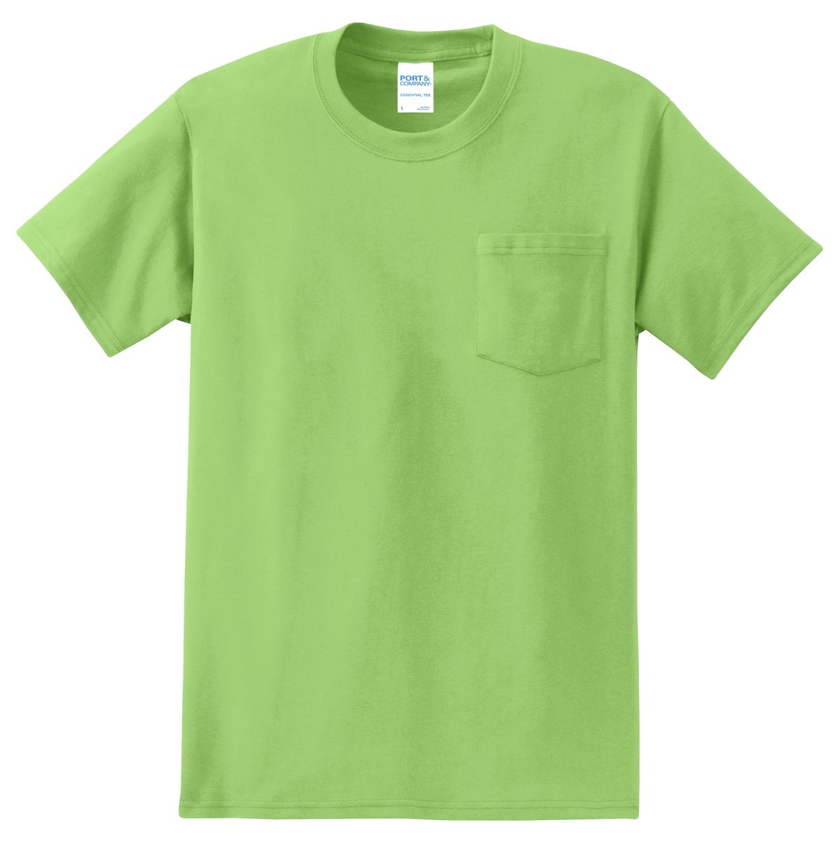 Port & Co Tall Essential Pocket Tee. PC61PT 119