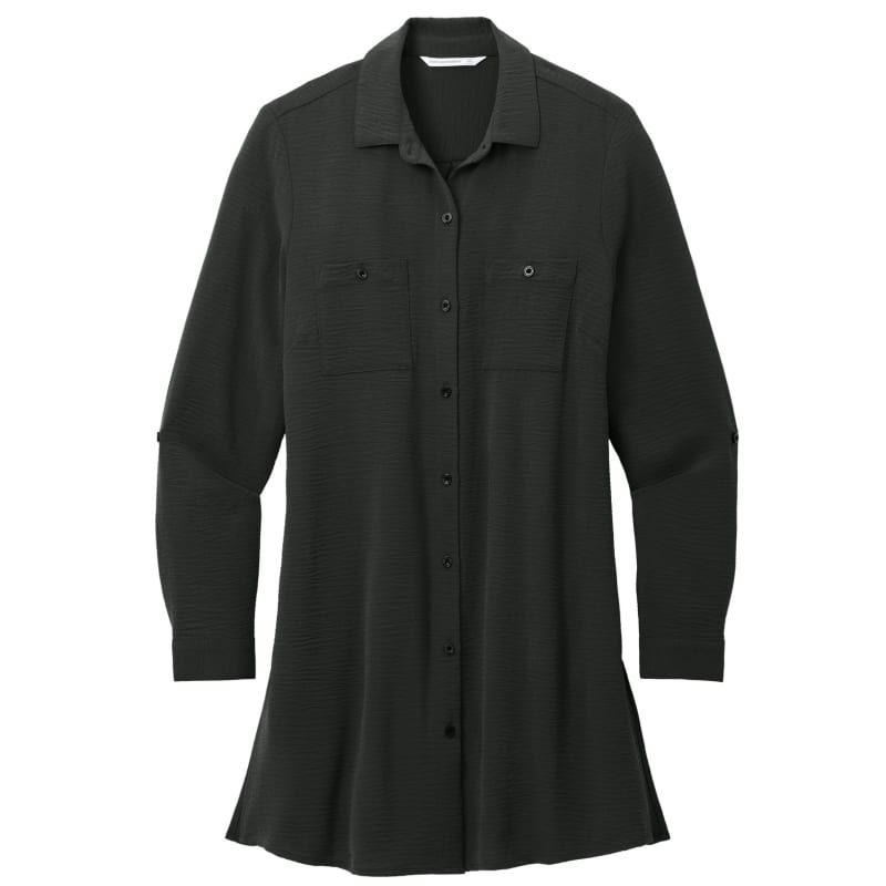 Port Authority Ladies Textured Crepe Long Tunic 7