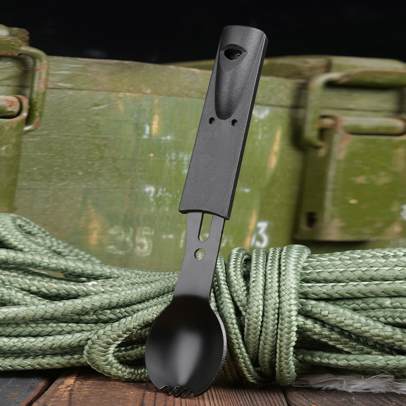 Multi-Functional Camping Spoon Fork 5