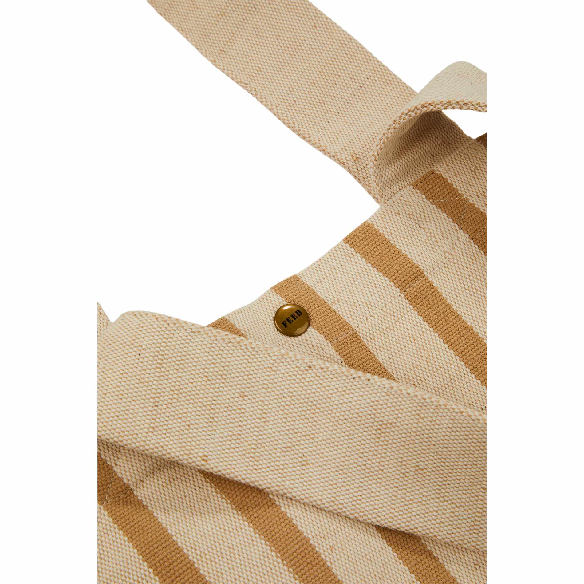 FEED Cotton and Jute Striped Tote 52