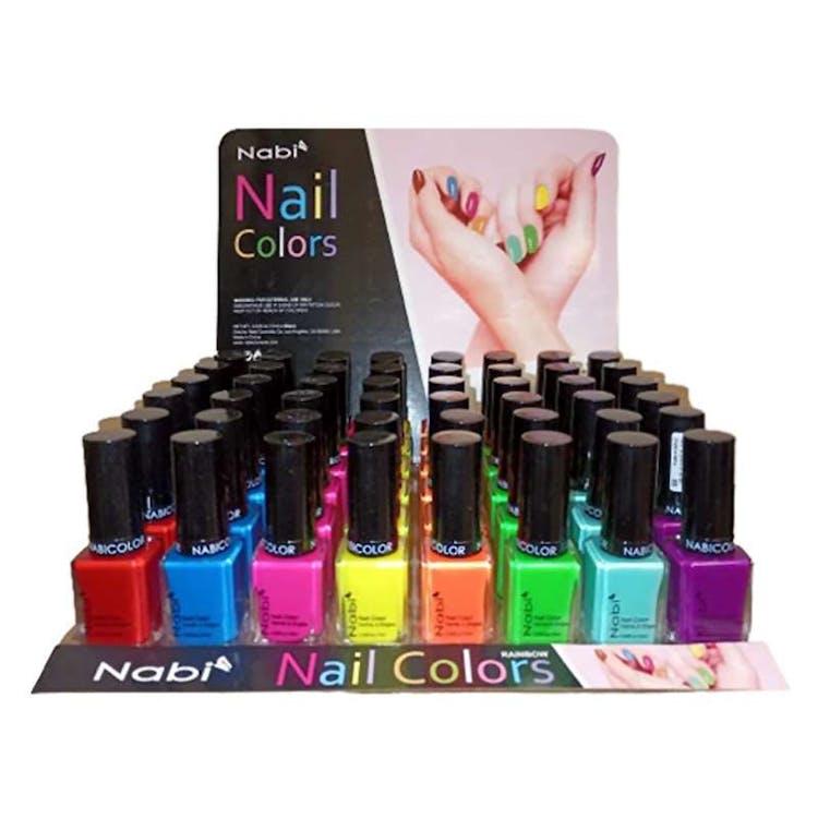 Nail Polish Set with Display - Assorted Colors 1