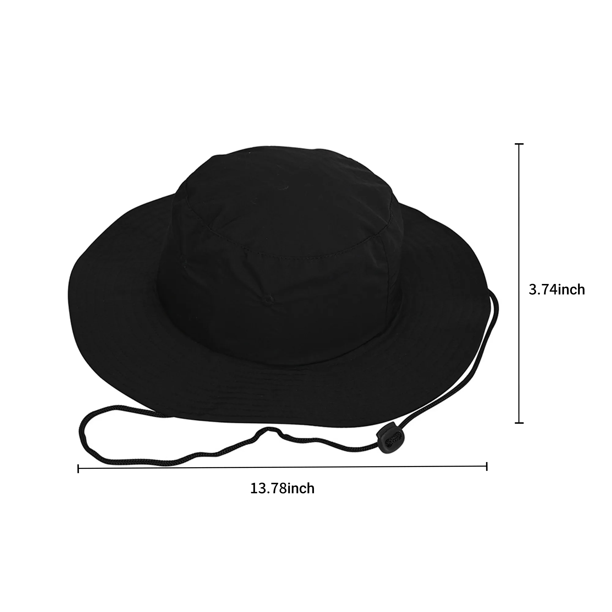 Outdoor Quick Dry Bucket Hat with Enlarged Structure 3