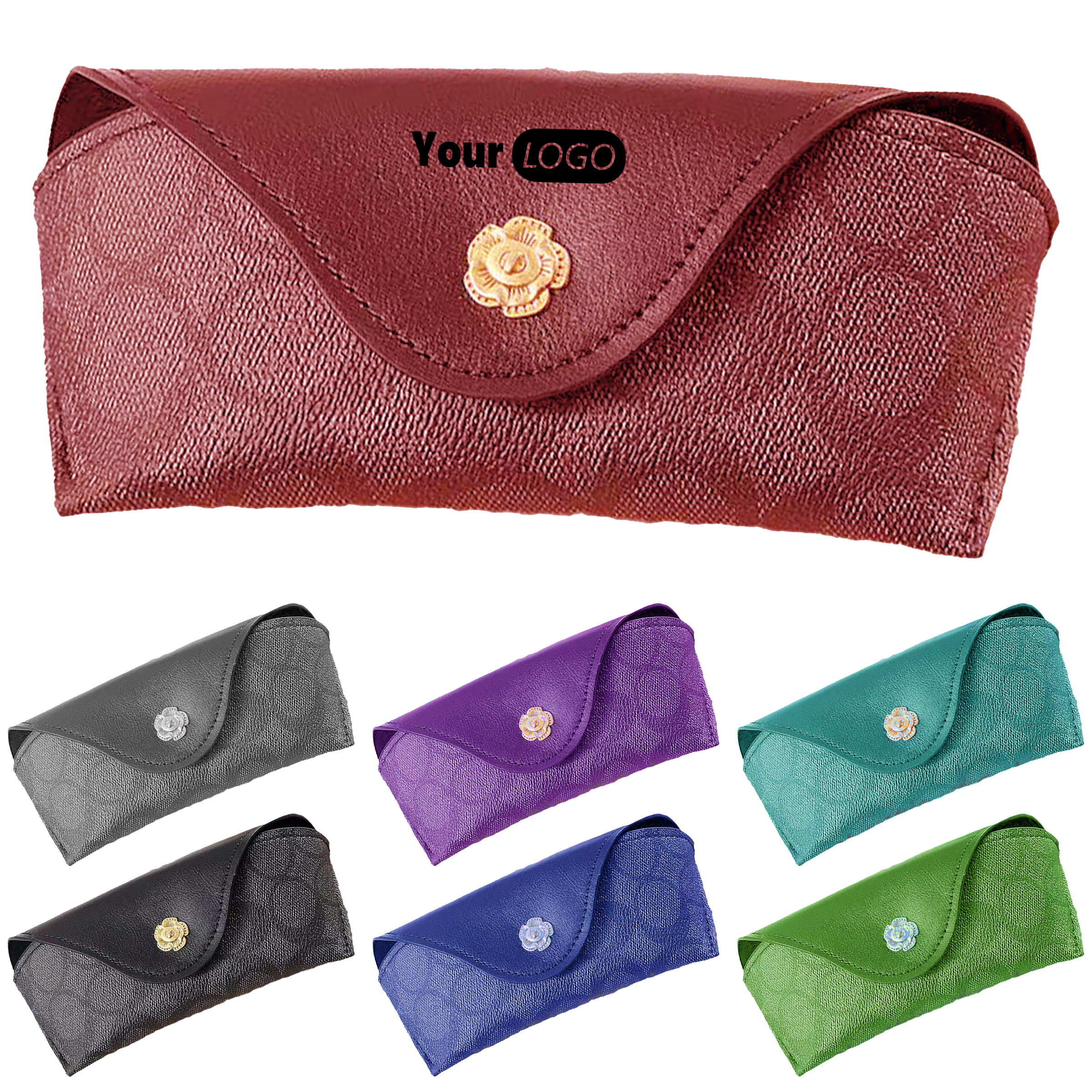 Pvc Custom Glasses Storage Bag 5