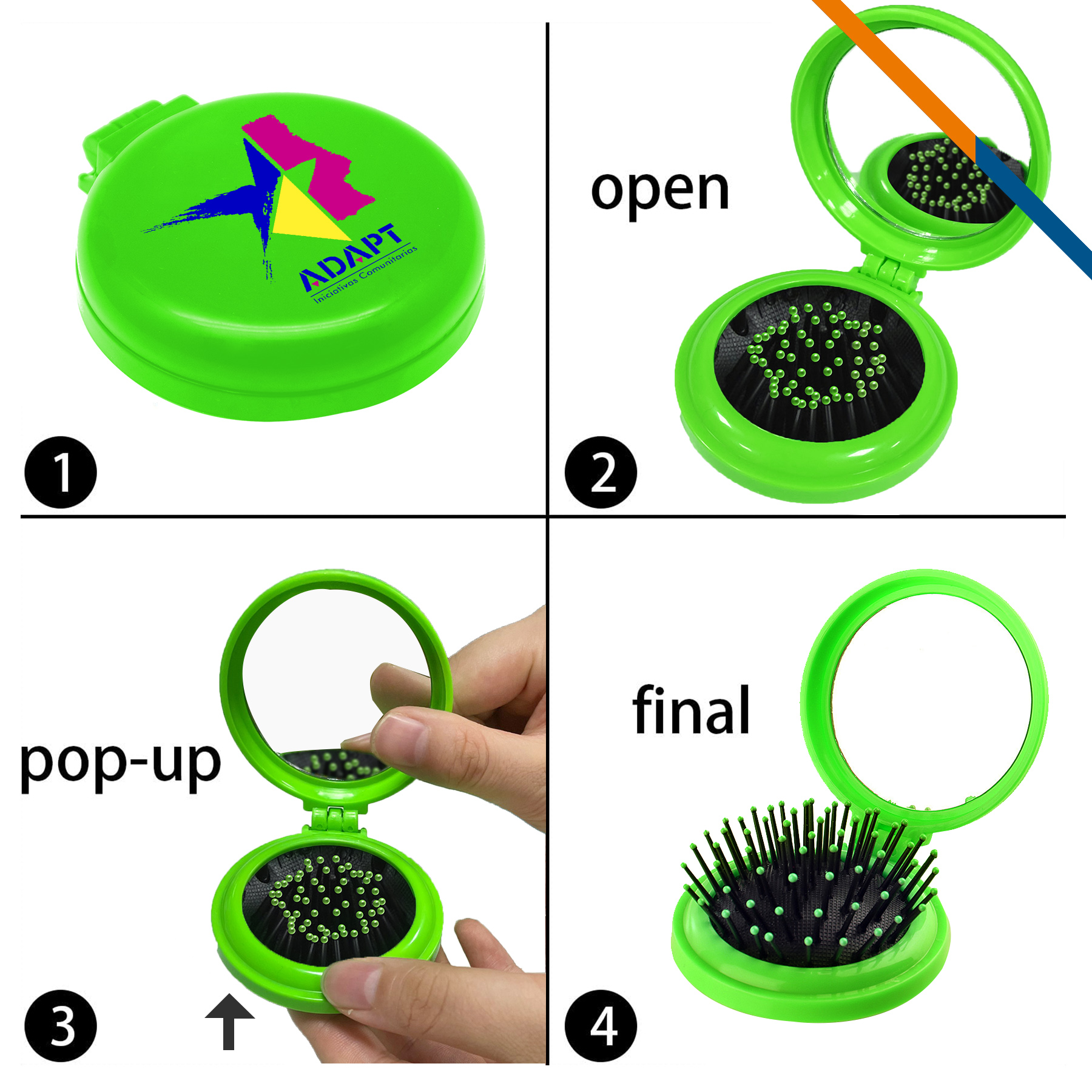 Nico Hairbrush Mirror 8