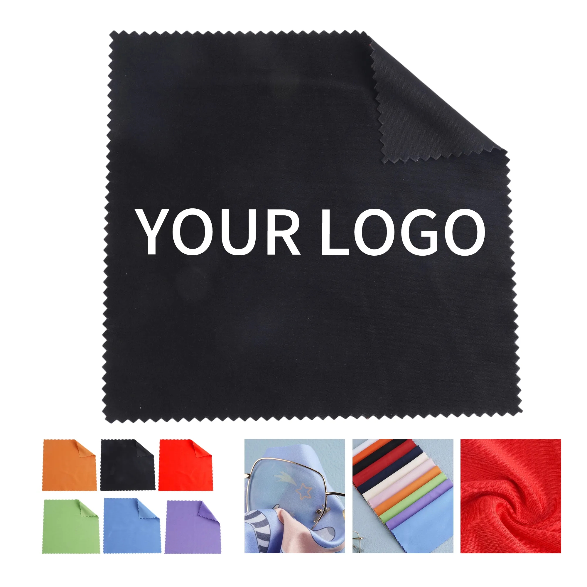Soft Microfiber Cloth with Zig Zag Edge for Devices 2