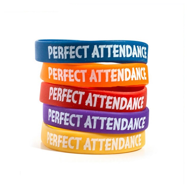 Individually Packaged Imprinted Silicone Wristband 1