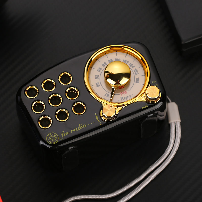 SonicWave Vintage Retro Bluetooth Speaker – Portable, Wireless & Rechargeable Music Player 7