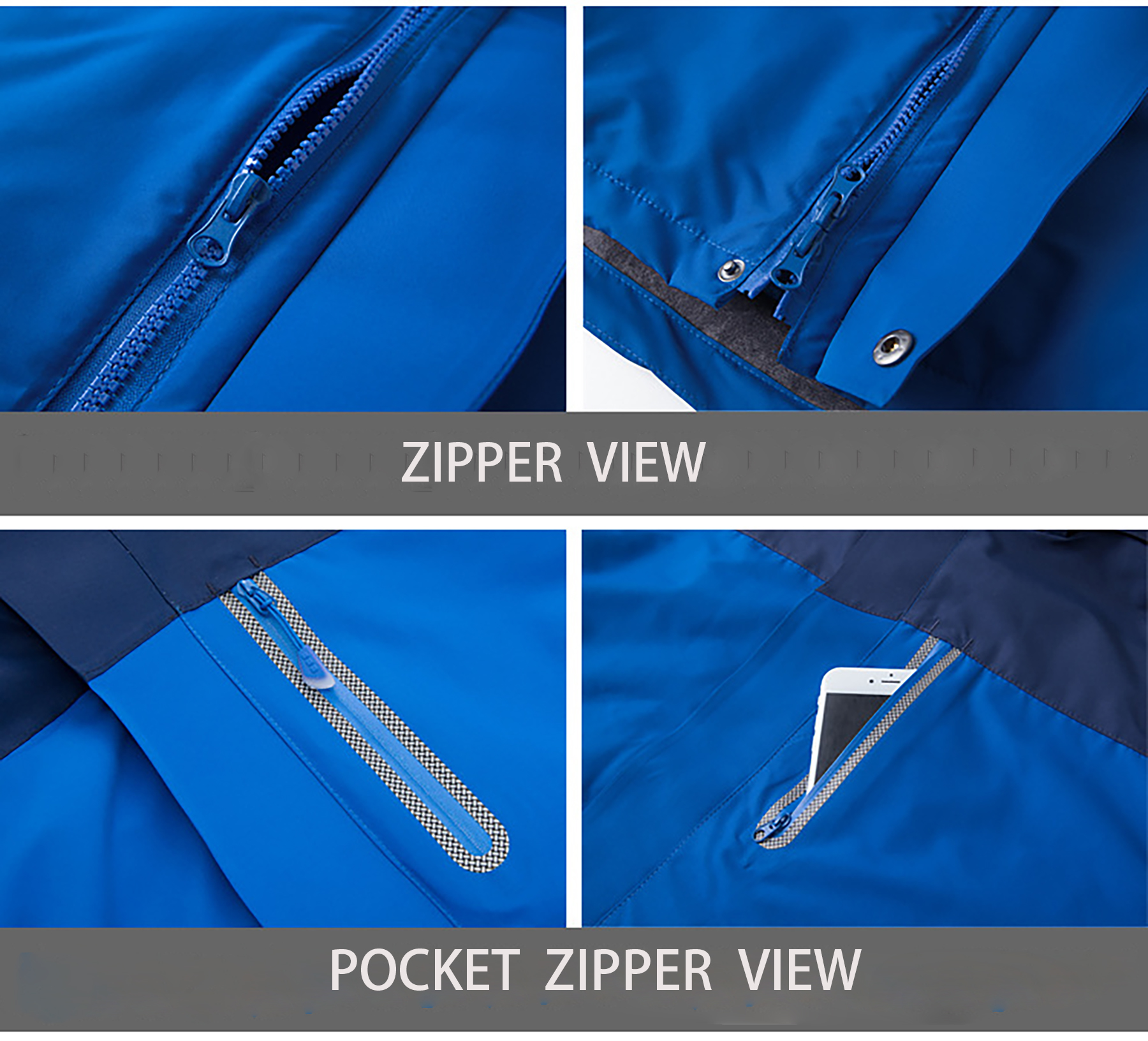Warm Fleece Winter Jacket with Multi-Pockets 27