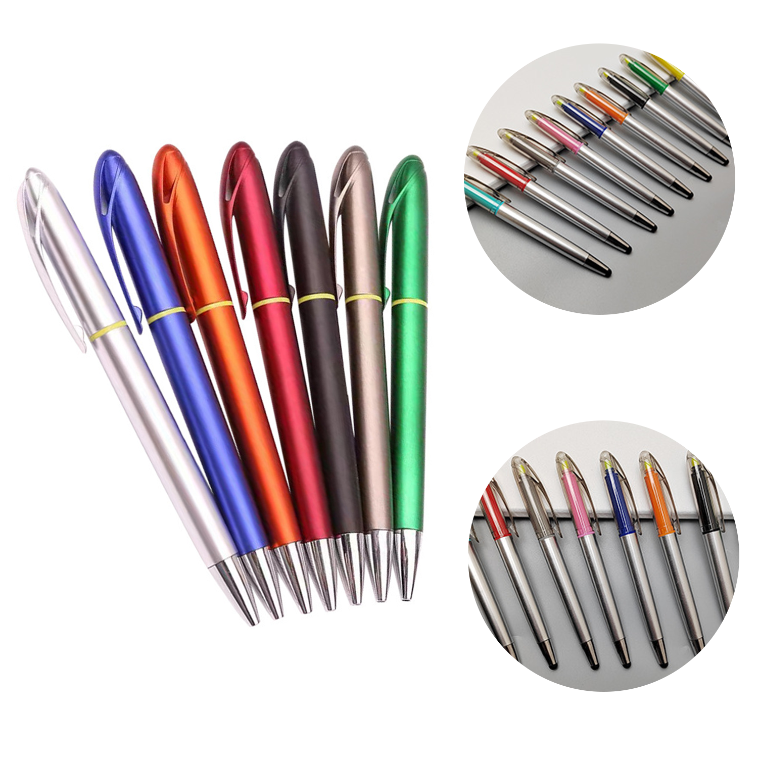 Business 2-in-1 fluorescent ballpoint pen 9