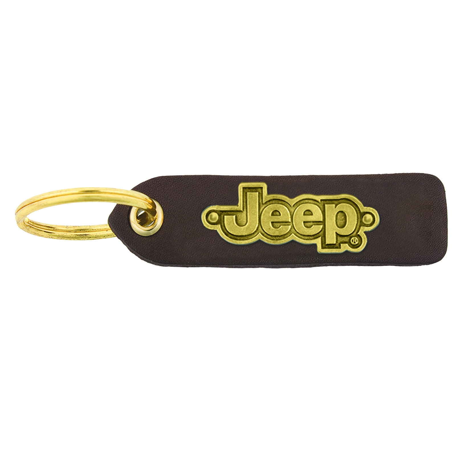 Classic Leather Keychain (polished) 1
