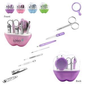 Apple Shape 9 Pieces Manicure Set 3