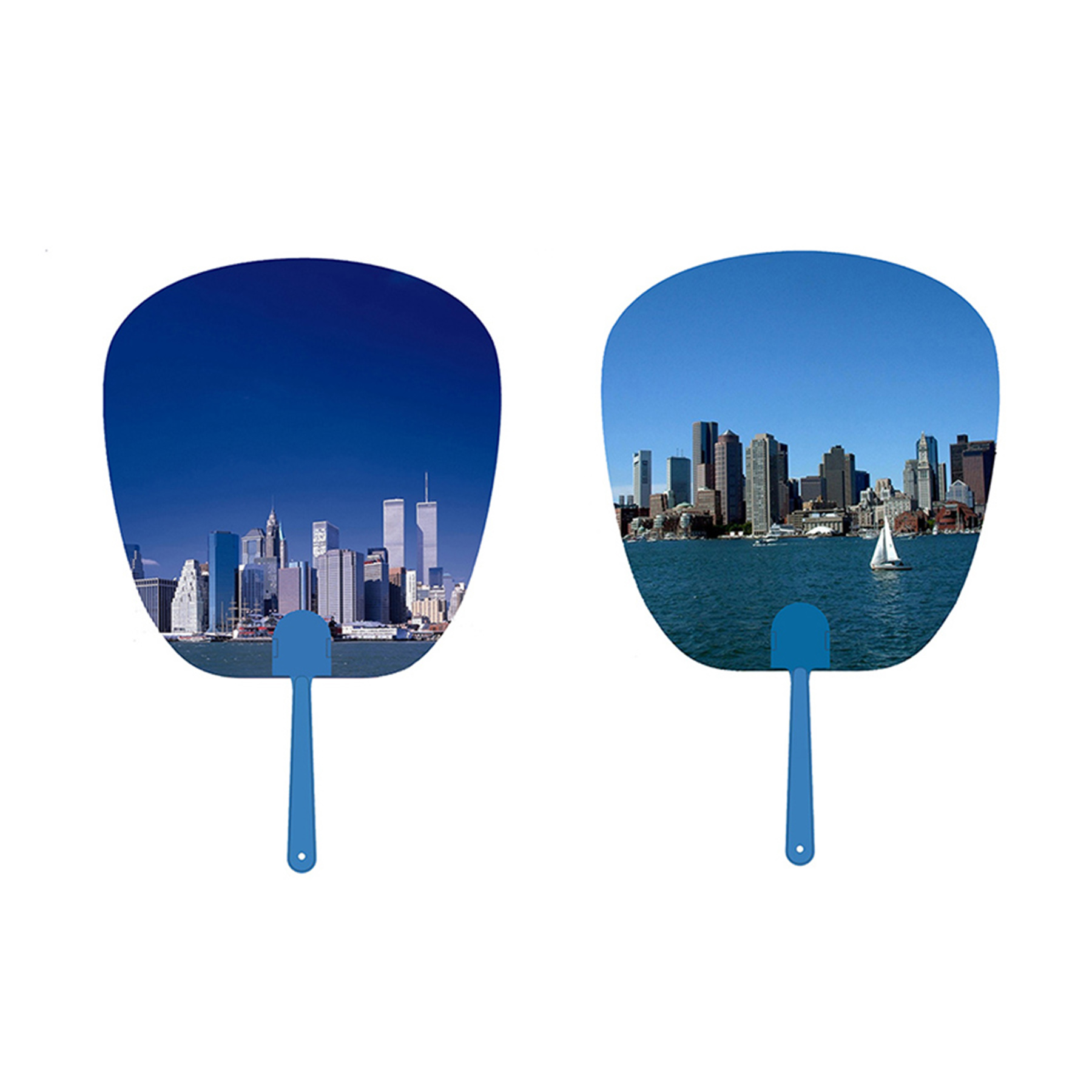Custom Plastic Hand Fan 1