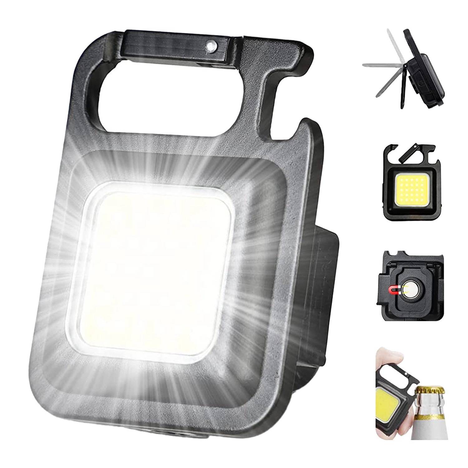 Rechargeable EDC Keychain Flashlight 6