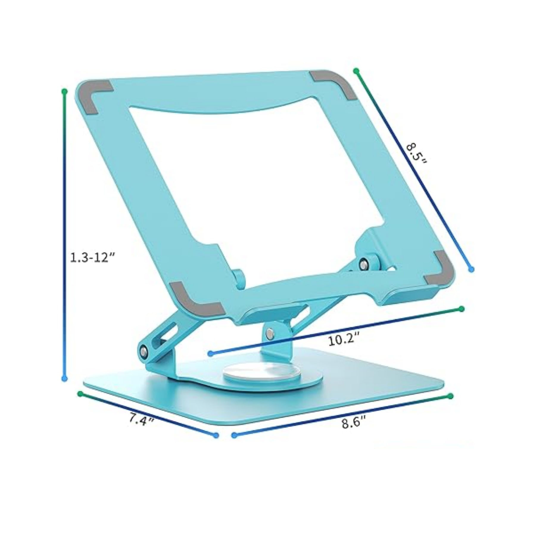 Ergonomic Computer Riser 360 Degrees Laptop Stand 4
