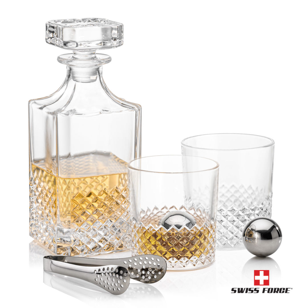 Tacoma Decanter Set & Ice Balls 4