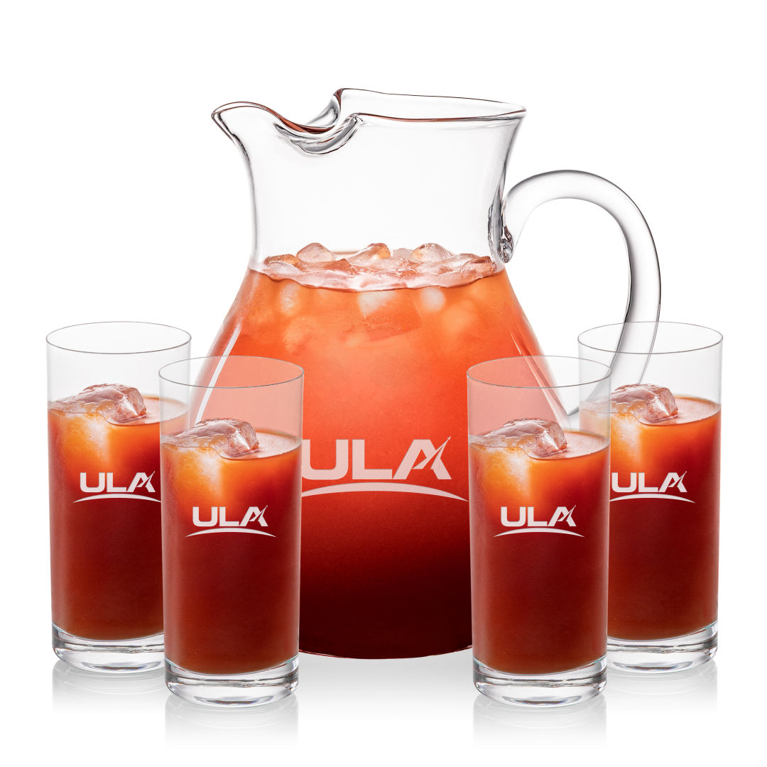 Montclair Pitcher & Waldorf Beverage Set 6