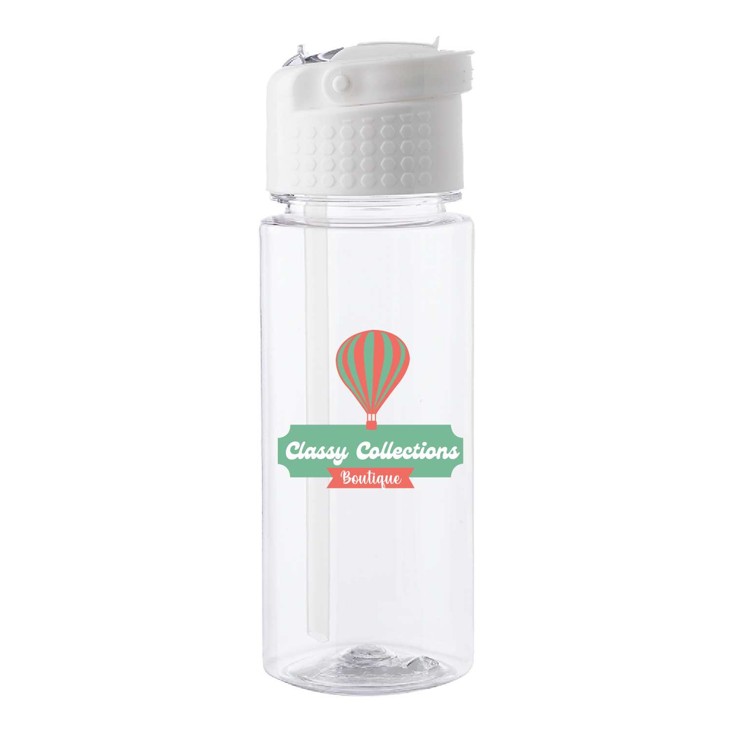 18 oz. Bonny Plastic Water Bottle (Full Color Imprint) 3