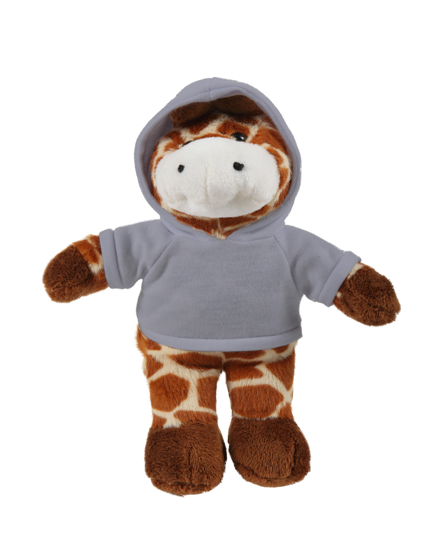 soft plush Giraffe with hoodie 1