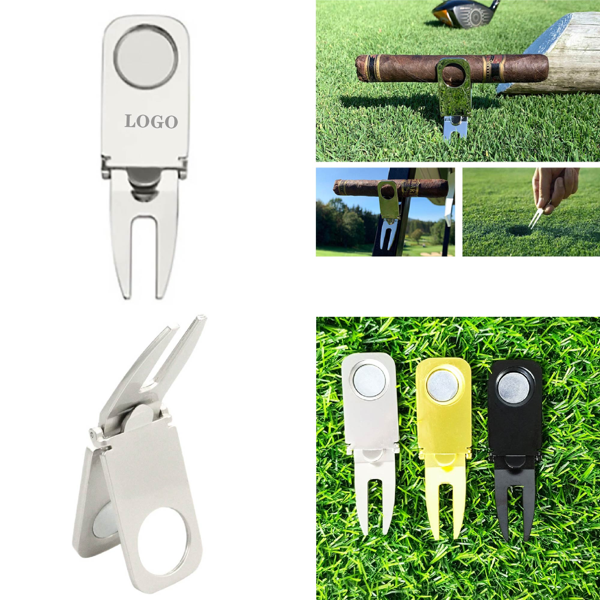 MOQ 20 pcs Golf Multi-Tool 2