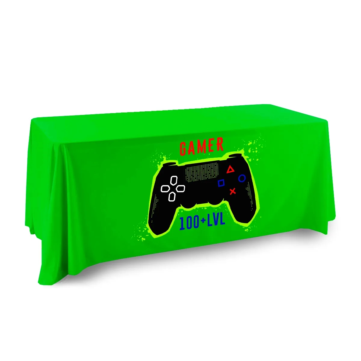 Custom Table Cover - Front Panel - Digital - Silk Poly 2